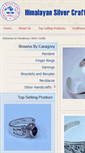 Mobile Screenshot of himalayansilvercrafts.com